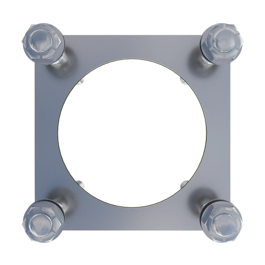 Fundament til støbning af ONEPOLE.